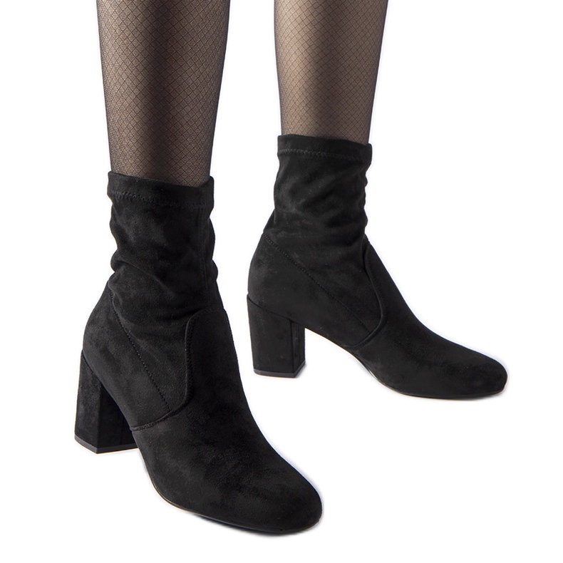 Stivaletti slip-on Lexington neri nero