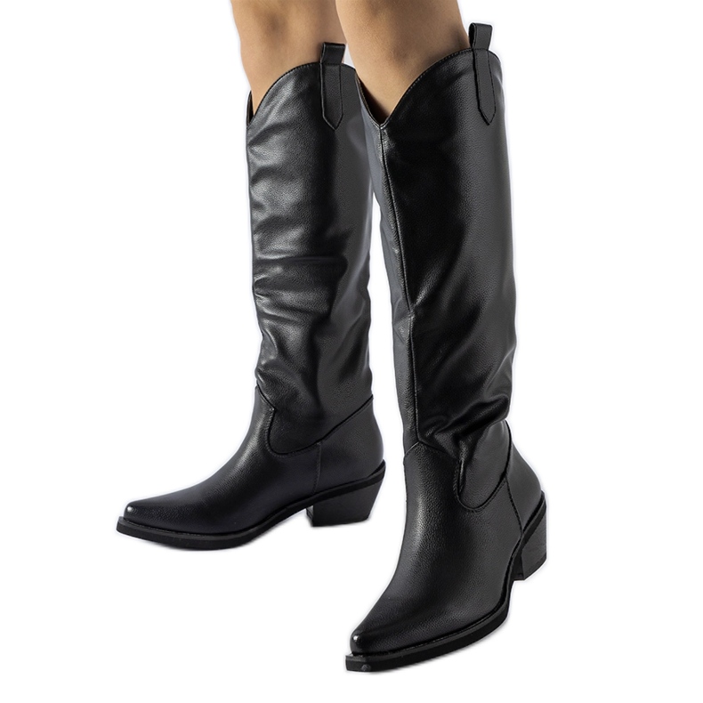 Stivali da cowboy Chapin classici neri isolanti nero