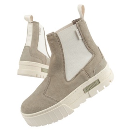 Scarpe Puma Mayze Chelsea scamosciata W 382829 05 beige
