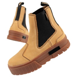 Scarpe Puma Mayze Chelsea scamosciata W 382829 04 marrone