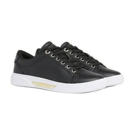 Tommy Hilfiger Scarpe Tommy Hilfigker Golden Hw Court Sneaer W FW0FW075600GJ nero