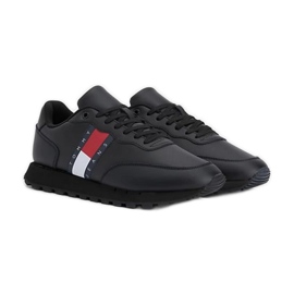 Scarpe Tommy Hilfiger Leather Runner Ess M EM0EM008980GK nero