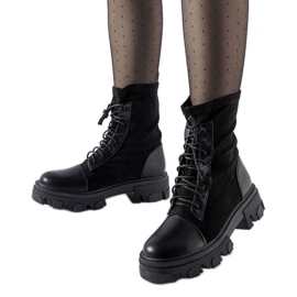 Operai slip-on neri con attacco Tarces nero