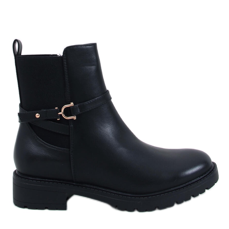 Stivaletti Chelsea classici da donna Royle Black nero