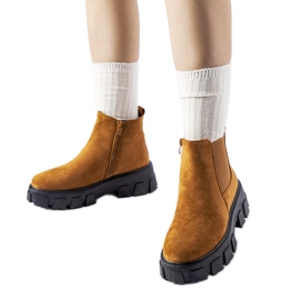 Scarpe basse marroni con massiccia suola Willo marrone