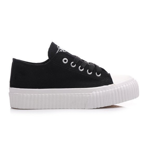 New Age Sneakers platform come creepers nero