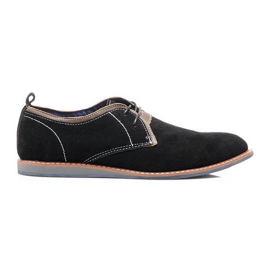 Mazaro Scarpe da uomo in pelle nero