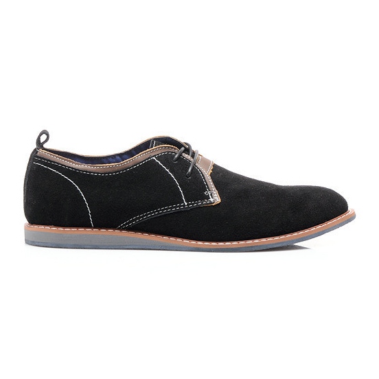 Mazaro Scarpe da uomo in pelle nero