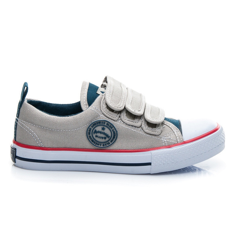 American Club Sneakers in velcro marrone