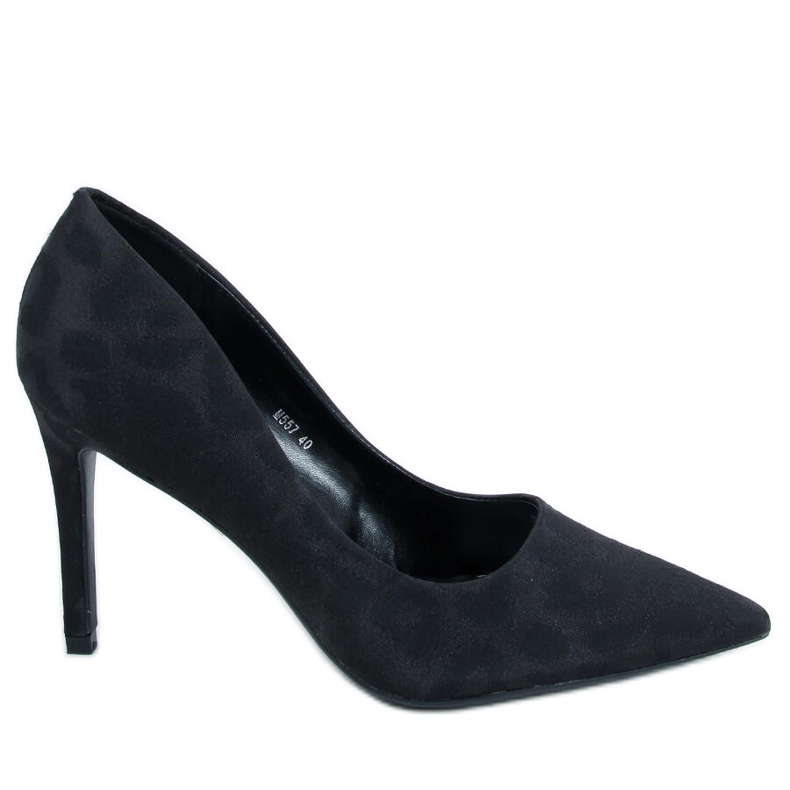 Scarpe col tacco da donna Telisha Black nero