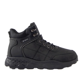 News Scarpe da trekking sportive da uomo nere di Timoteo nero
