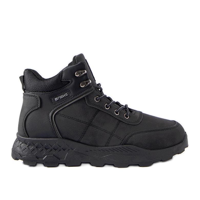 News Scarpe da trekking sportive da uomo nere di Timoteo nero