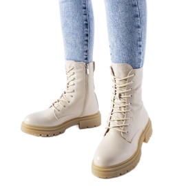 Stivali Heights isolati beige