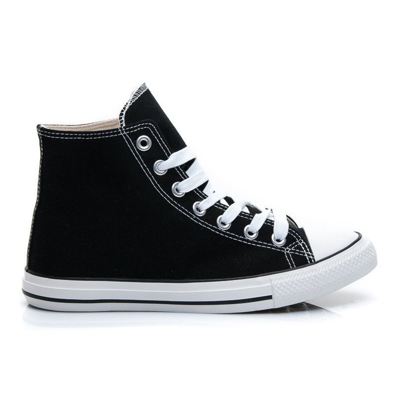 Wind Sneakers nere della vecchia scuola nero