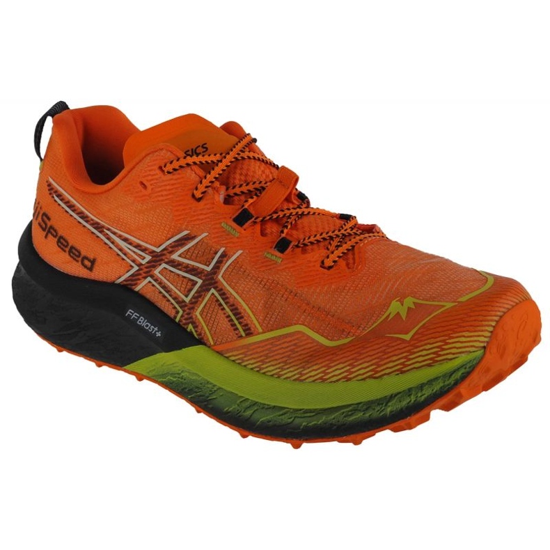 Scarpe da corsa Asics Fujispeed 2 M 1011B699-800 arancia
