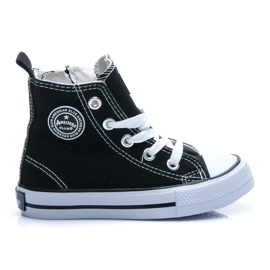 American Club Scarpe da ginnastica alte per ragazzo nero