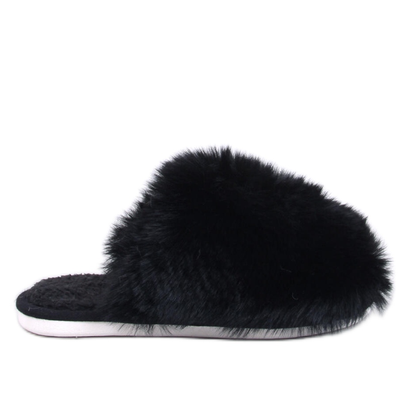Calvert Pantofole in pelliccia da donna nere nero