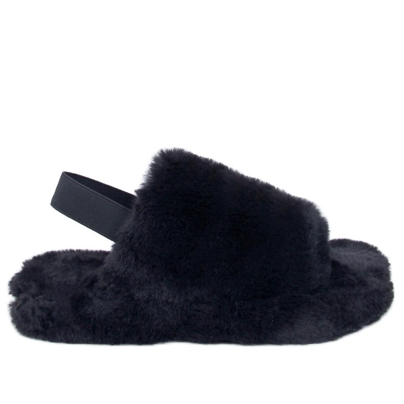 Ciabatte da donna con elastico Quarr Nero