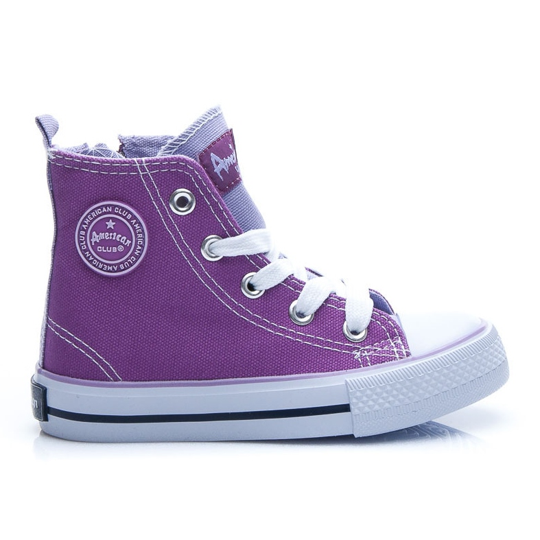 American Club Scarpe da ginnastica per ragazze viola