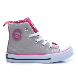 American Club Scarpe da ginnastica per ragazze grigio
