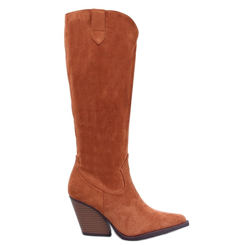 Stivali da cowboy Russe Camel marrone