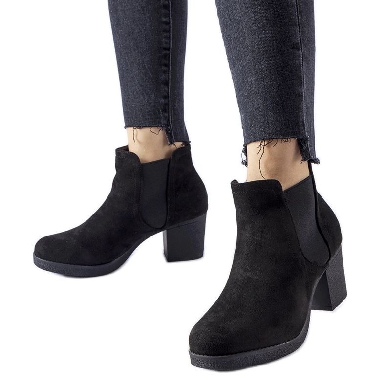 Stivaletti slip-on Trevano neri nero