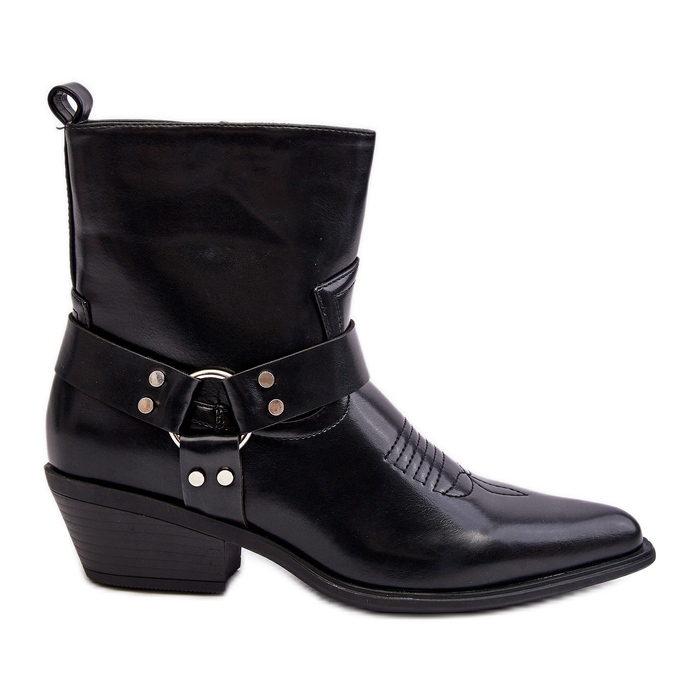 Stivali da cowboy isolanti da donna neri Venosa nero
