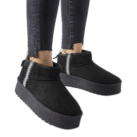 Stivali da neve con plateau Dennison neri nero