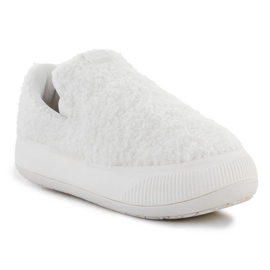 Puma Scarpe Mayu Slip-on Teddy W in pelle scamosciata 384887 02 bianca
