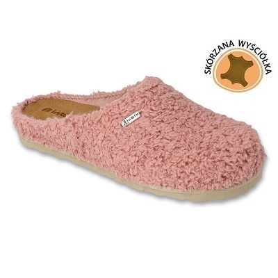 Ciabatte da donna Inblu con inserto in pelle 155D137 rosa