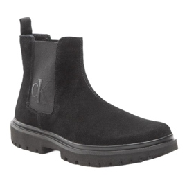Scarpe Calvin Klein Jeans Lug Mid Chelsea Boot M YM0YM00271 nero