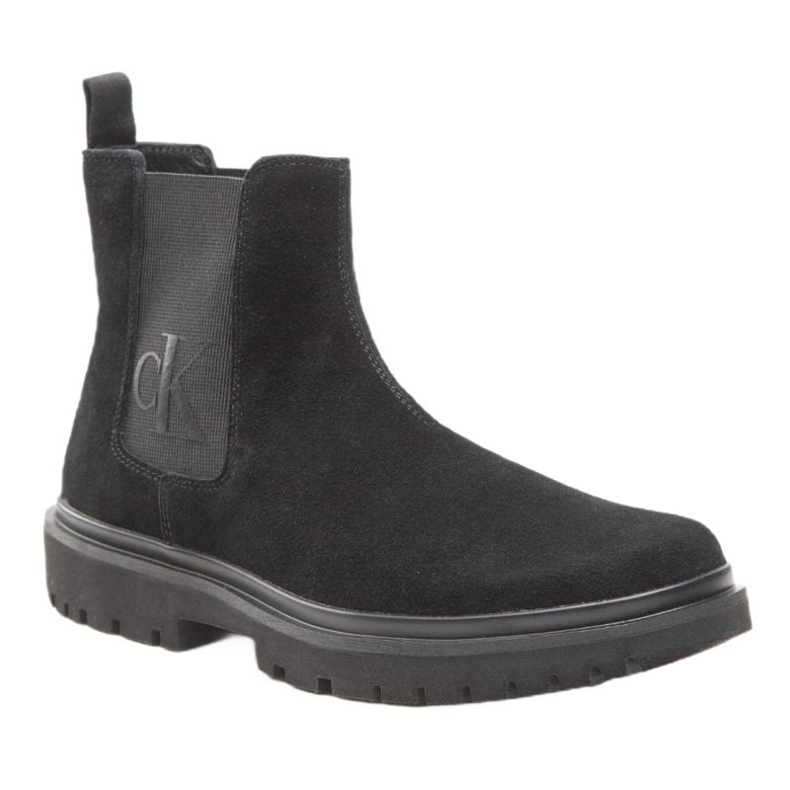 Scarpe Calvin Klein Jeans Lug Mid Chelsea Boot M YM0YM00271 nero