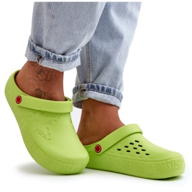 Infradito leggere da donna Crocs Big Star II275006 Verde