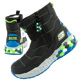 Scarponi da neve Skechers Jr 402216L/BBLM nero
