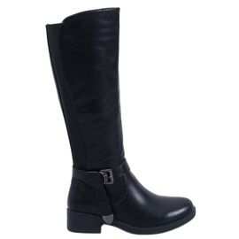 Stivali con tomaia flessibile Wints Black nero