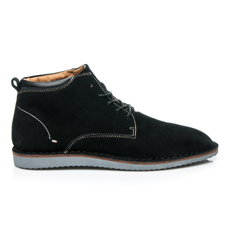 Mazaro Scarpe da uomo in pelle nero