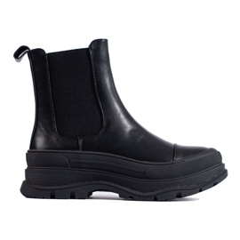 Stivaletti Chelsea Shelovet classici da donna nero