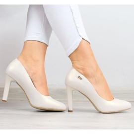 Décolleté a stiletto beige Sergio Leone W SK3AA