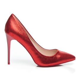 Small Swan Stiletti rossi femminili rosso