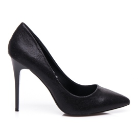 Small Swan Tacchi alti femminili neri nero