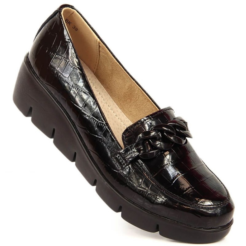 Filippo W PAW364 scarpe in vernice, nere nero