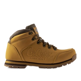 Scarpe in pelle marrone Lee Cooper LCJ-20-01-012