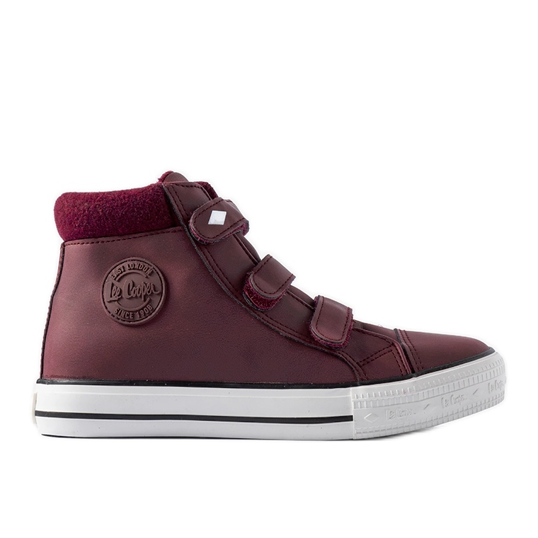 Scarpe da ginnastica marroni Lee Cooper LCJ-21-31-0614K rosso