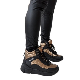 Stivali da neve dorati Lee Cooper LCJ-23-44-1986L nero