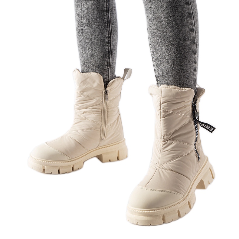 Doposci Antonina trapuntati isolanti beige