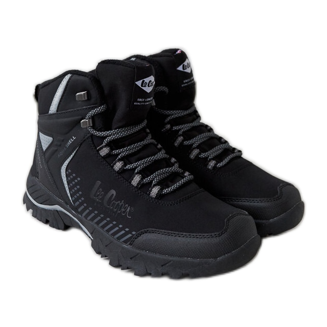 Lee Cooper Stivali da uomo isolanti neri LCJ-22-01-1399M Nero