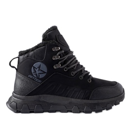 Scarpe da trekking Nurra da uomo isolate nere nero