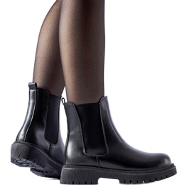 Stivaletti slip-on classici isolati neri di Noas nero