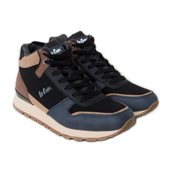 Lee Cooper Scarpe da ginnastica blu e marroni LCJ-23-31-3065M