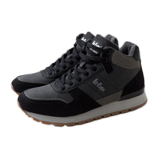 Scarpe da ginnastica nere Lee Cooper LCJ-23-31-3066M nero